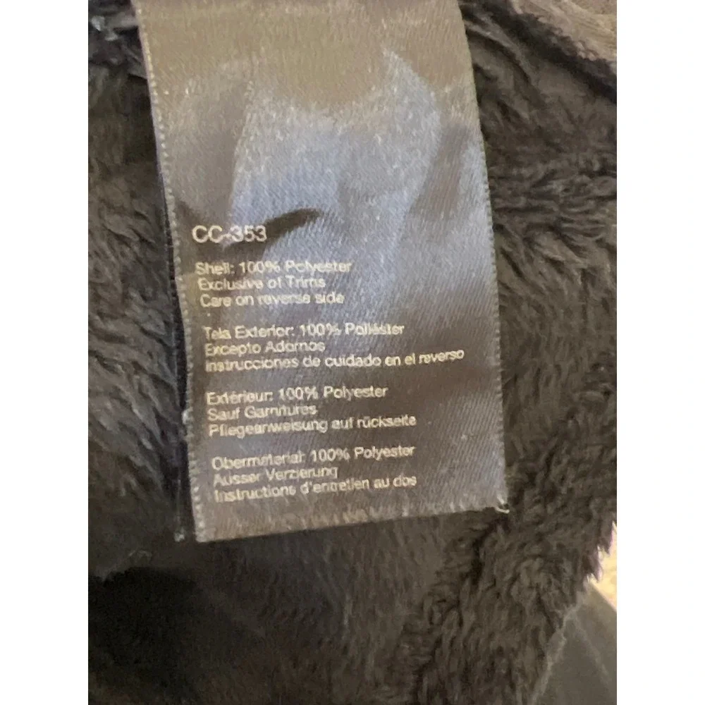 Marmot Womens Black‎ High Pile Fleece Full Zip Jacket Size S P Small